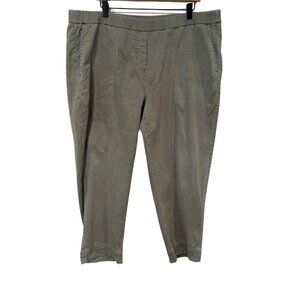 J. Jill Green Size 2XL Cropped Pants